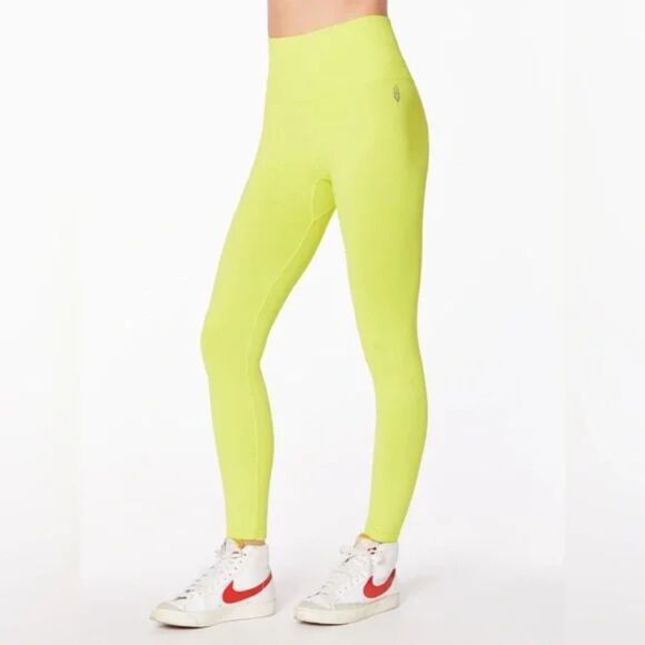 Free People Movement High-Rise 7/8 Length Good Karma Leggings, Margarita, M/L - Picture 1 of 11